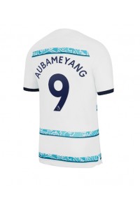 Chelsea Aubameyang #9 Voetbaltruitje Uit tenue 2022-23 Korte Mouw
